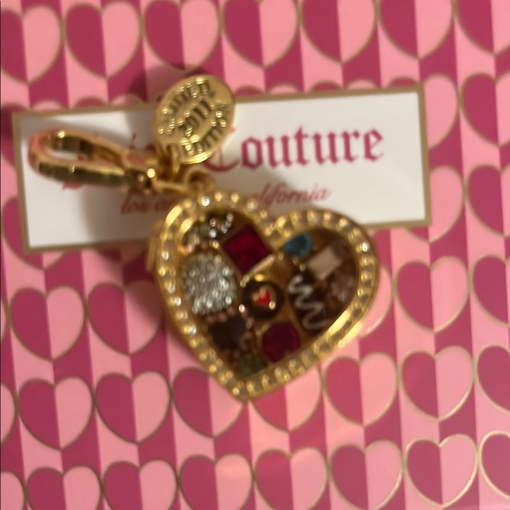 Juicy Couture Gold Heart Charm